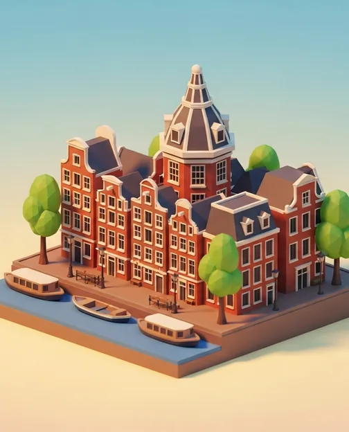 Illustration of Amsterdam