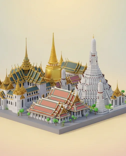 Illustration of Bangkok