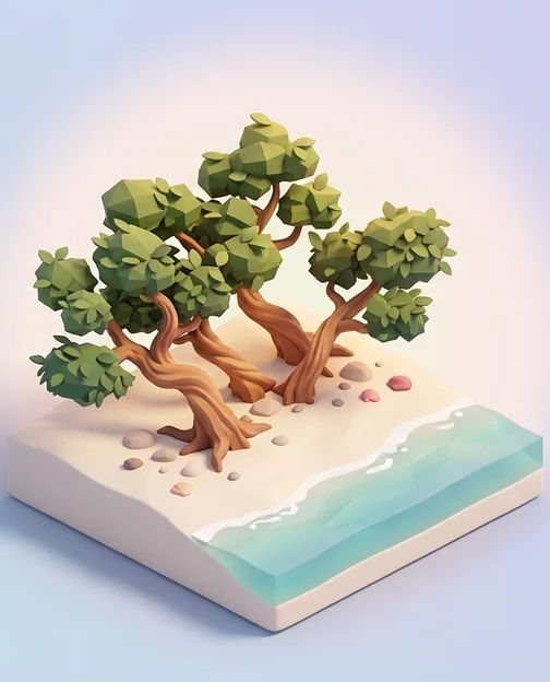 Illustration of Eagle Beach