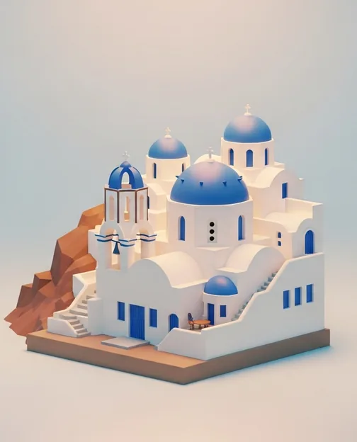Illustration of Santorini