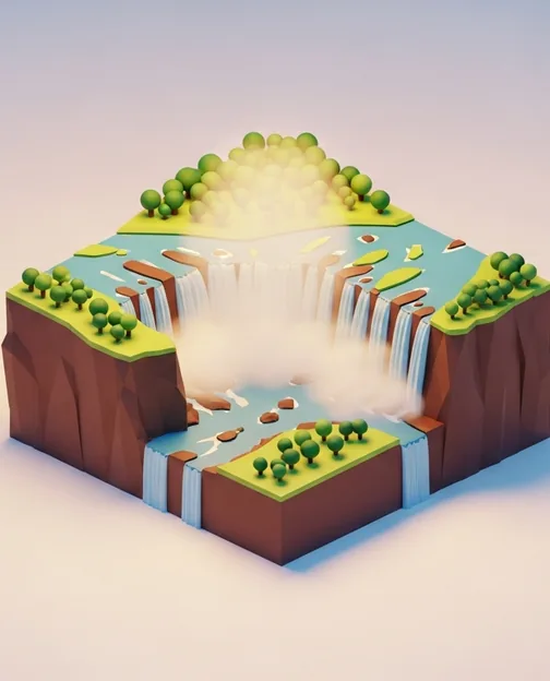 Illustration of Victoria Falls