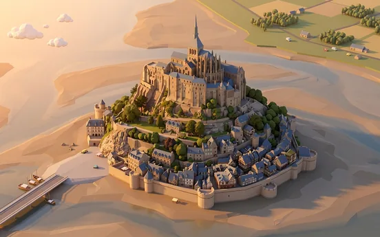 2 Days in Mont-Saint-Michel — Romance