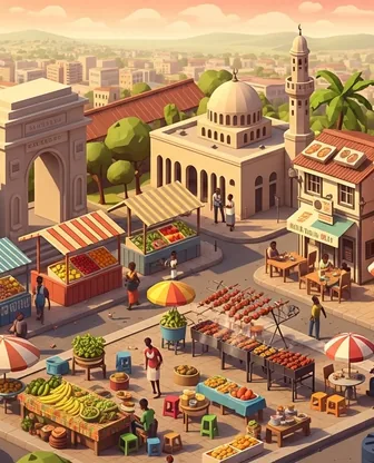 Illustration for 2 Days in Accra — Food & Wine