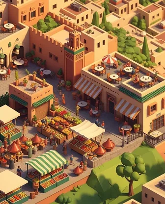 Illustration for 2 Days in Agadir — Food & Wine