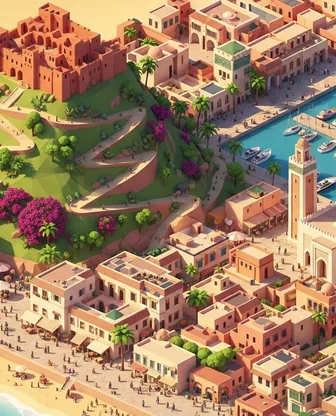 Illustration for 2 Days in Agadir — Romance