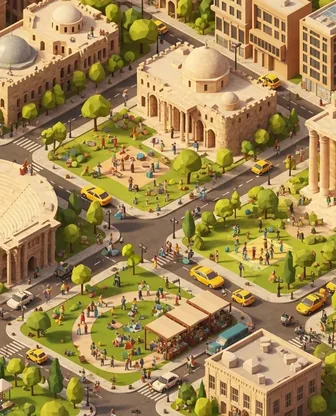 Illustration for 3 Days in Amman — Family with Kids