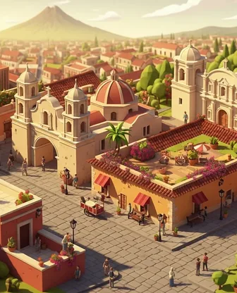 Illustration for 3 Days in Antigua Guatemala — Culture & History