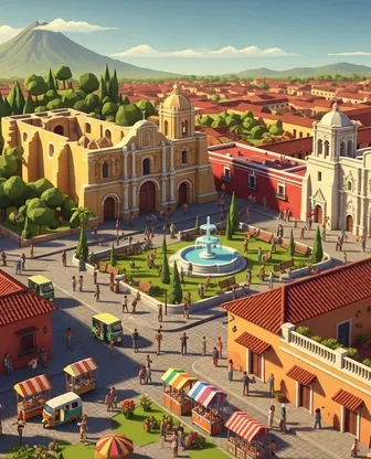 Illustration for 3 Days in Antigua Guatemala — First-Timer Highlights