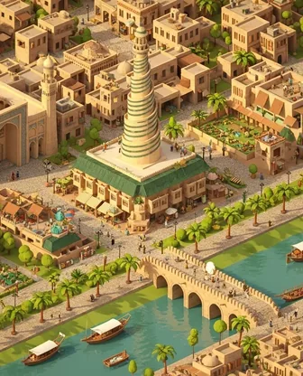 Illustration for 3 Days in Baghdad — Culture & History