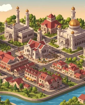 Illustration for 2 Days in Bandar Seri Begawan — Romance