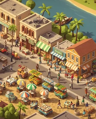 Illustration for 2 Days in Banjul — Food & Wine