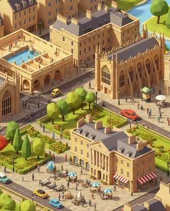 Illustration for 3 Days in Bath — Culture & History
