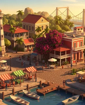 Illustration for 2 Days in Belize City — Romance