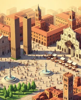 Illustration for 3 Days in Bologna — Culture & History