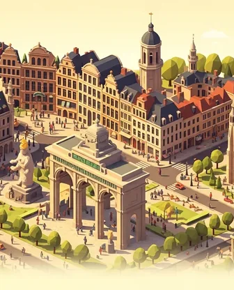 Illustration for 3 Days in Brussels — Culture & History