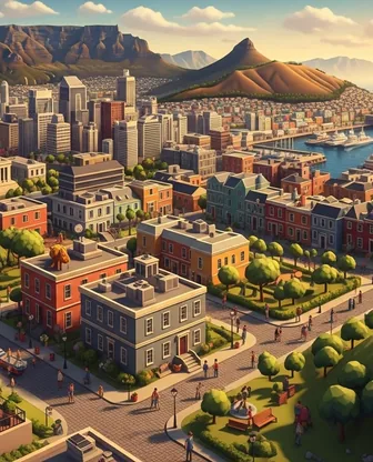 Illustration for 2 Days in Cape Town — Romance