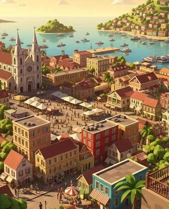 Illustration for 2 Days in Castries — Romance