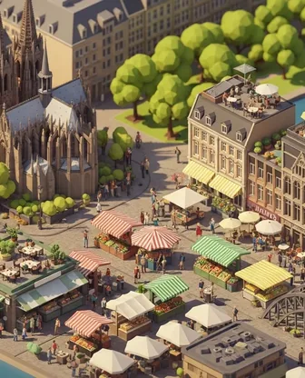 Illustration for 2 Days in Cologne — Food & Wine