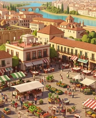 Illustration for 2 Days in Cordoba — Food & Wine