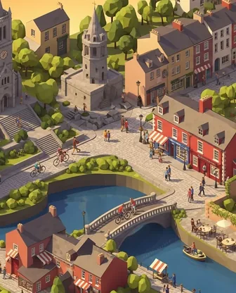 Illustration for 2 Days in Cork — Romance