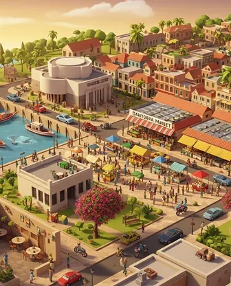 Illustration for 2 Days in Cotonou — Romance