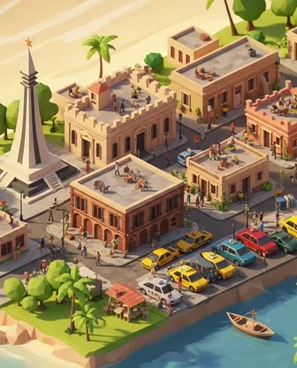 Illustration for 2 Days in Dakar — Romance