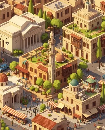 Illustration for 3 Days in Damascus — Culture & History