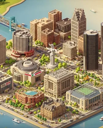 Illustration for 3 Days in Detroit — First-Timer Highlights