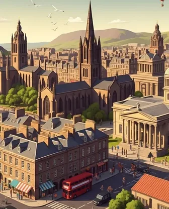 Illustration for 3 Days in Edinburgh — First-Timer Highlights