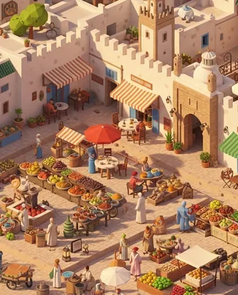 Illustration for 2 Days in Essaouira — Food & Wine