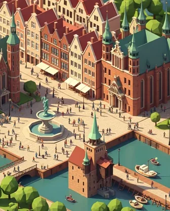 Illustration for 3 Days in Gdansk — Culture & History