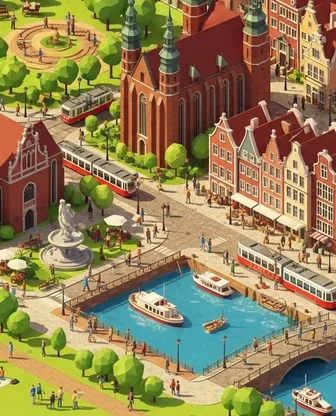 Illustration for 3 Days in Gdansk — Family with Kids
