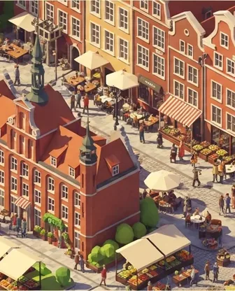 Illustration for 2 Days in Gdansk — Food & Wine