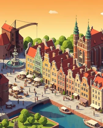 Illustration for 2 Days in Gdansk — Romance