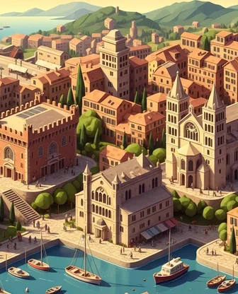 Illustration for 3 Days in Genoa — Culture & History