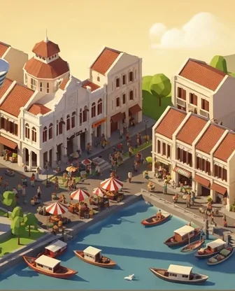 Illustration for 3 Days in George Town — Culture & History