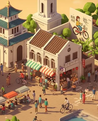 Illustration for 3 Days in George Town — First-Timer Highlights