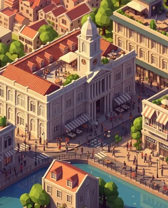 Illustration for 2 Days in Georgetown — Romance