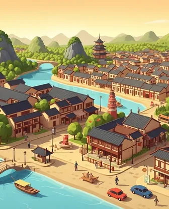 Illustration for 2 Days in Guilin — Romance