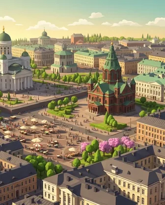 Illustration for 2 Days in Helsinki — Romance