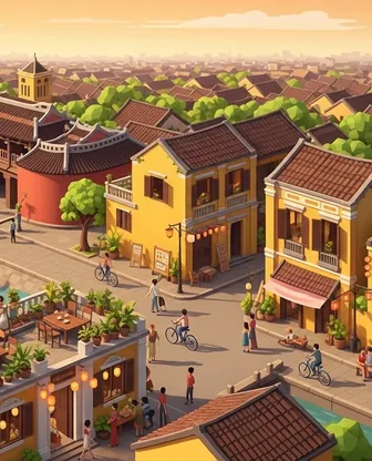 Illustration for 2 Days in Hoi An — Romance