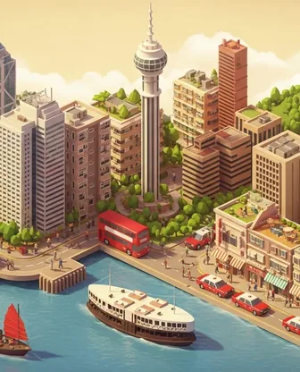 Illustration for 3 Days in Hong Kong — First-Timer Highlights