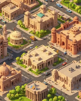 Illustration for 3 Days in Hyderabad — Culture & History