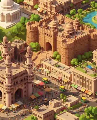 Illustration for 3 Days in Hyderabad — First-Timer Highlights