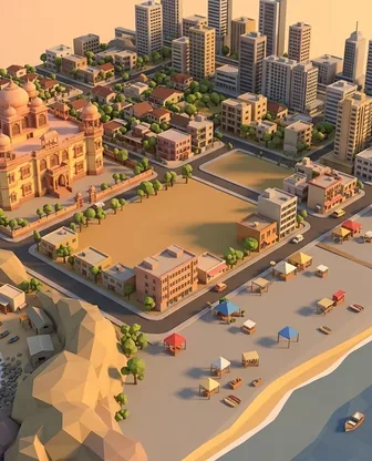 Illustration for Karachi Coastal Retreat