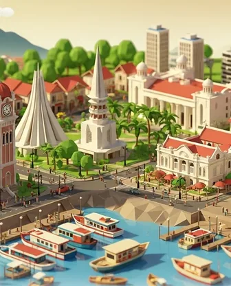 Illustration for 3 Days in Kota Kinabalu — Culture & History