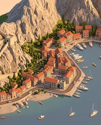 Illustration for 2 Days in Kotor — Romance