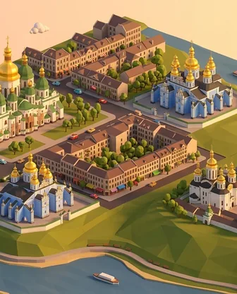 Illustration for 3 Days in Kyiv — Culture & History