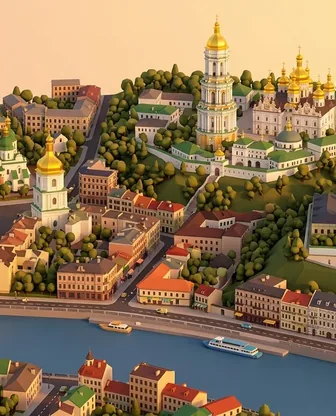 Illustration for 2 Days in Kyiv — Romance