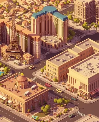 Illustration for 2 Days in Las Vegas — Romance